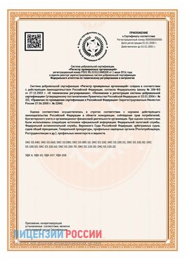 Приложение СТО 03.080.02033720.1-2020 (Образец) Дмитров Сертификат СТО 03.080.02033720.1-2020